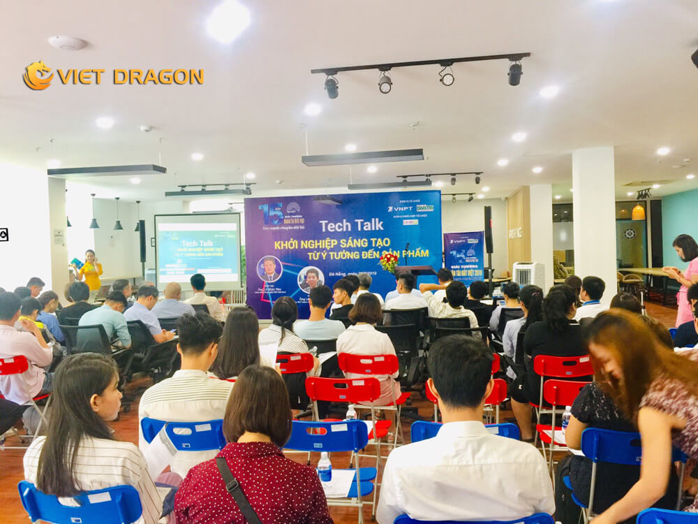 Hình ảnh thực tế tại sự kiện Tech Talk tại Đà Nẵng